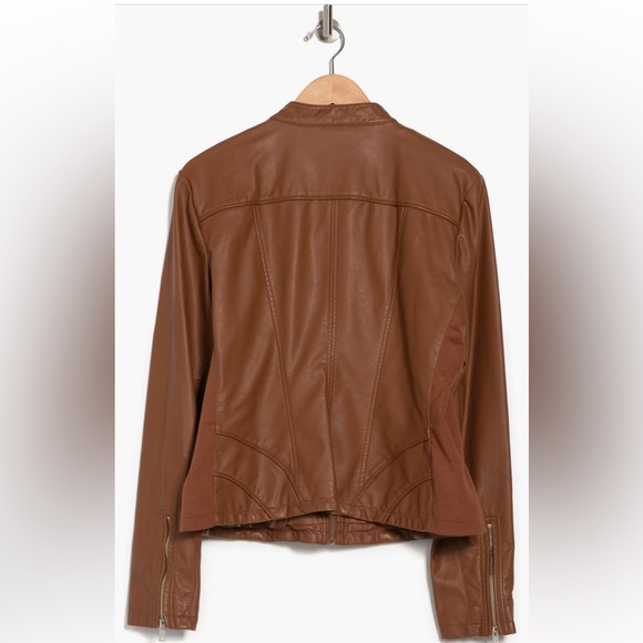 Guess faux leather racer jacket - Picture 2 of 4